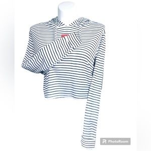 Nantucket Striped Sweater with Hoody